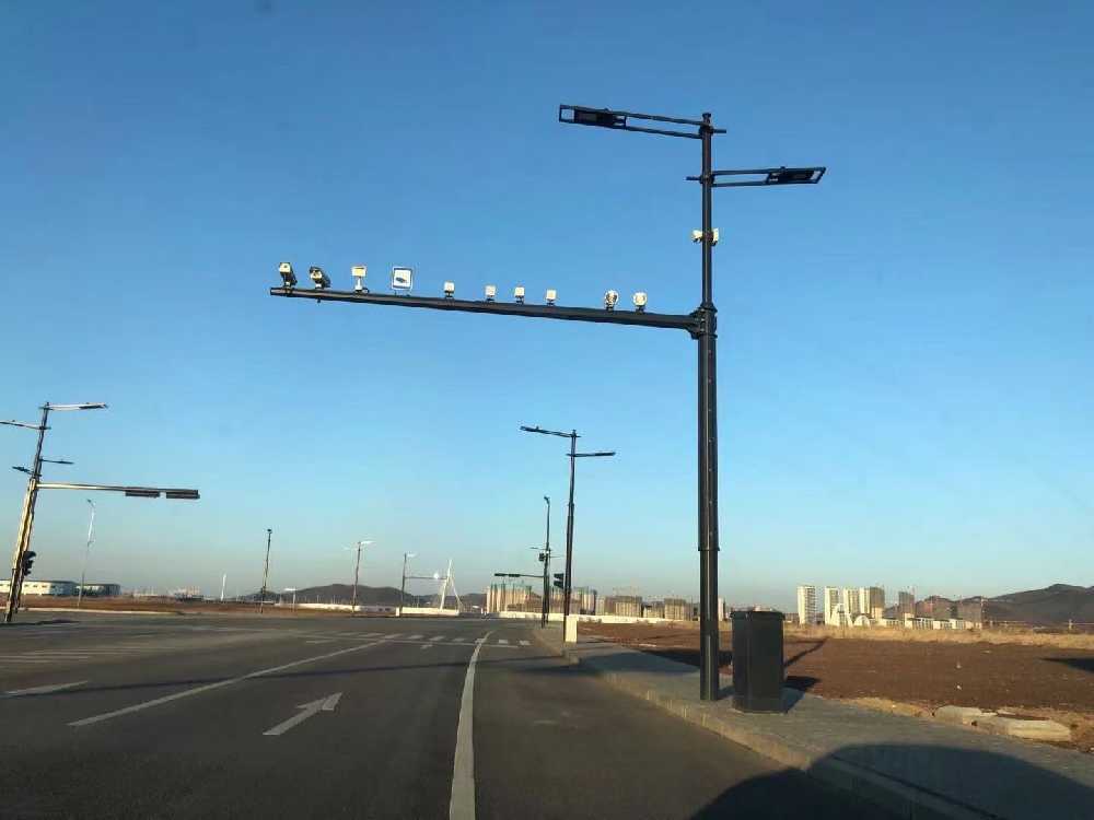 莱西市黑龙江佳木斯综合路灯杆项目