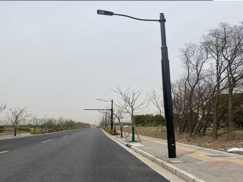 莱西市上海综合杆 太阳能路灯工程